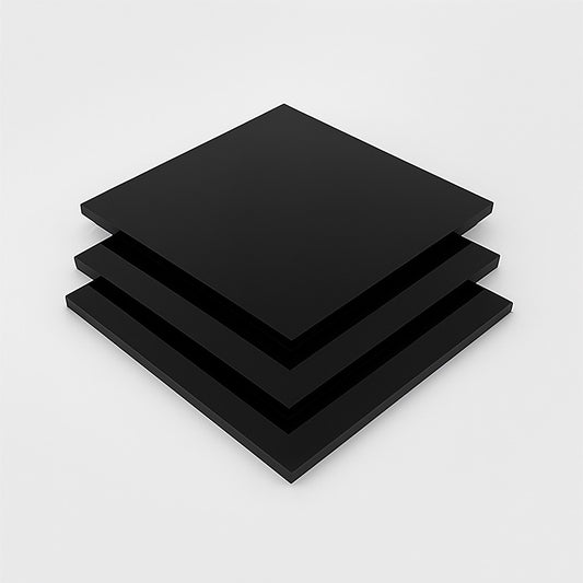6mm Gloss Black Cast Acrylic - 2440mm x 1220mm
